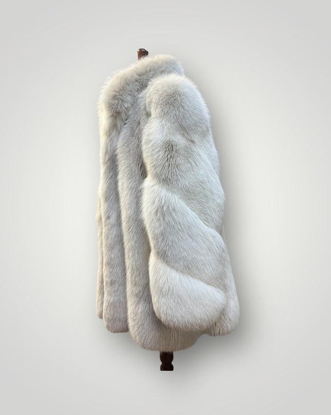 Cappotto in volpe shedo con Righi sulle maniche rif:139 usato come nuovo