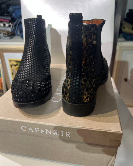 Bottes Café noir, neuf Made in Italie