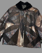 Marron foncé / M / Cuir