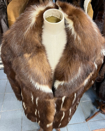 Cappotto in visone usato come nuovo perfetto per la primavera