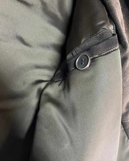 Veste Vintage Patchwork Cuir Daim - Pièce Unique Artisanale année 70/80