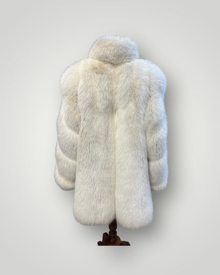 Cappotto in volpe shedo con Righi sulle maniche rif:139 usato come nuovo