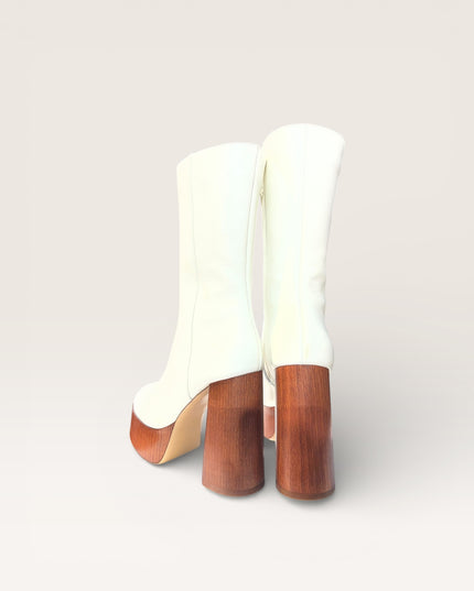 Gia/ RHW long botte neuf vrai cuir Made in Italie