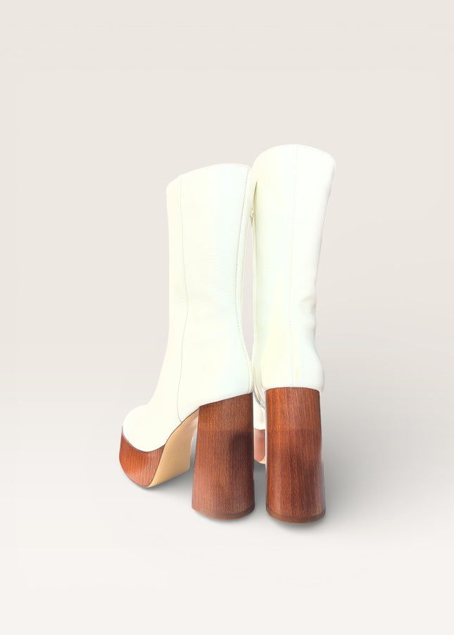 Gia/ RHW long botte neuf vrai cuir Made in Italie